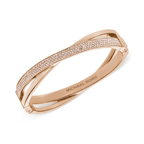 michael kors rose gold belt bracelet|Michael Kors rose gold necklace.